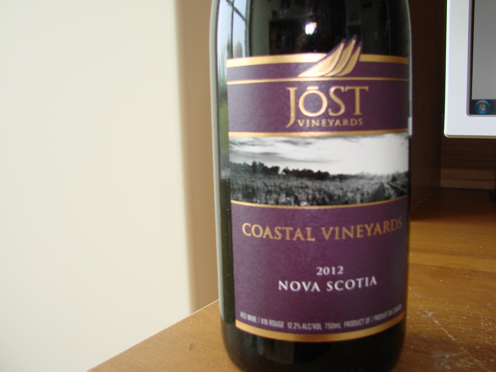 Jost Vineyards Coastal Red 2012 Expert Wine Review Natalie MacLean